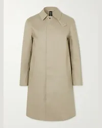 MACKINTOSH Trench in cotone doppiato Oxford Neutri