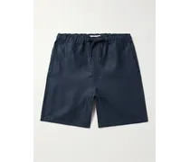 Shorts a gamba dritta in lino con coulisse Sydney 2