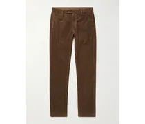 Pantaloni slim-fit in velluto a coste di cotone Winch2