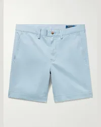 Ralph Lauren Shorts a gamba dritta in twill di cotone stretch Blu