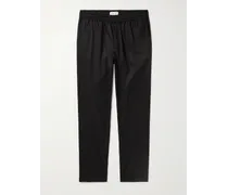 Pantaloni slim-fit a gamba dritta in twill di misto lyocell e cotone stretch Harris 1