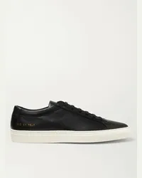 Common Projects Sneakers in pelle pieno fiore Original Achilles Nero