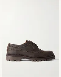 MR P. Brogue in pelle cerata Jacques Marrone