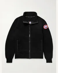 Canada Goose Giacca in pile di misto lana riciclata Lawson Nero