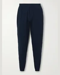 LULULEMON Pantaloni sportivi a gamba affusolata in nylon stretch riciclato Surge Blu