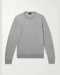 Tom Ford Pullover in lana Grigio