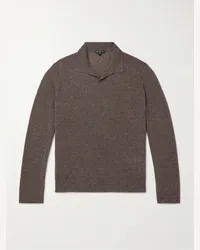 James Perse Polo in cashmere Marrone