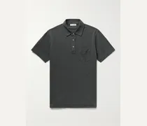 Standard Slub Cotton-Jersey Polo Shirt