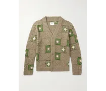 Cardigan in cotone crochet Nate 6603