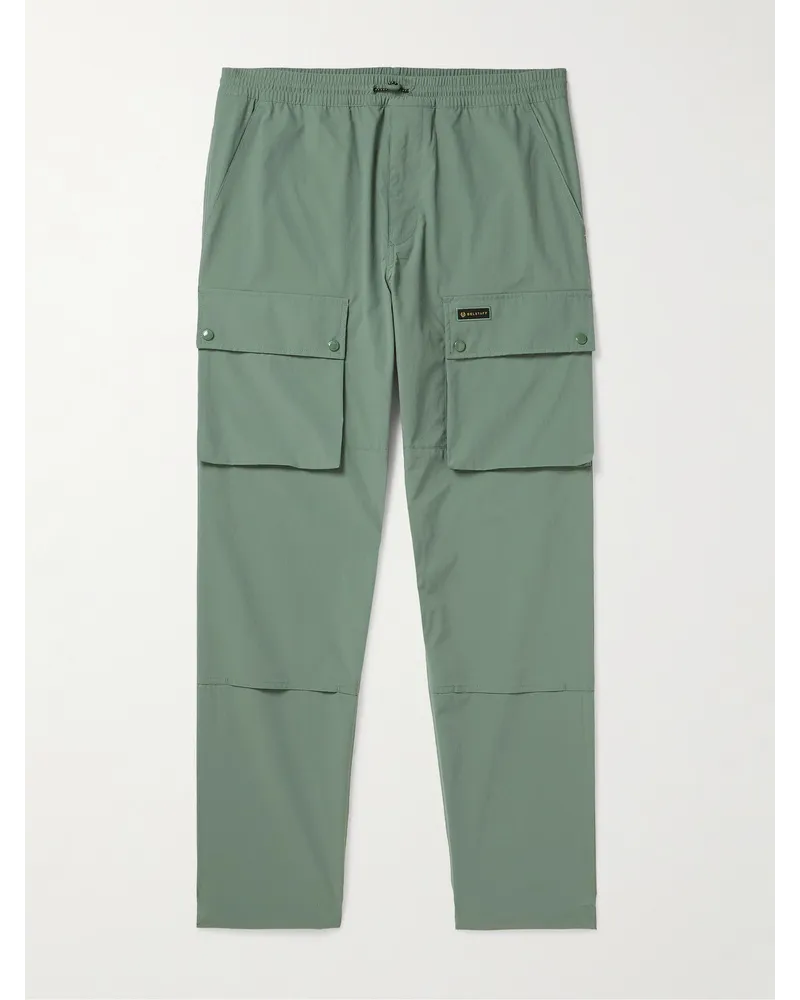 Belstaff Pantaloni cargo in shell Castmaster Verde