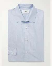 MR P. Camicia in cotone a righe Blu