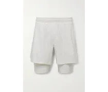 Shorts da tennis a gamba dritta in Swift™ riciclato traforato Vented