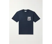 T-shirt in jersey di cotone Pima con stampa Adam 3209