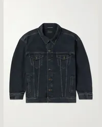 Saint Laurent Giacca in denim Blu