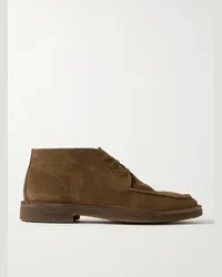 Drake's Stivaletti chukka in camoscio Crosby Marrone