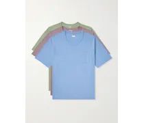 Confezione da tre T-shirt in jersey di cotone Sublig Jumbo