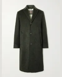 Loro Piana Cappotto spazzolato Gibson Verde