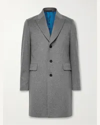 Paul Smith Cappotto in misto lana e cashmere Grigio