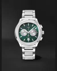 Piaget Cronografo automatico 42 mm in acciaio inossidabile Polo, N. rif. G0A49024 Verde