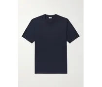 T-shirt slim-fit in jersey di cotone Sea Island