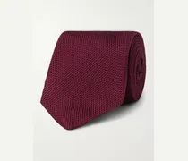 Drake’s Cravatta in grenadine di seta, 8 cm