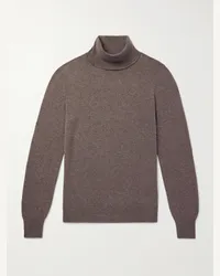 Altea Pullover a collo alto in cashmere Marrone