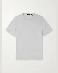 Theory T-shirt in jersey di cotone Grigio