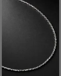 Suzanne Kalan White Gold Tennis Necklace Oro