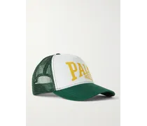 Berretto da baseball in twill di misto cotone e mesh con logo PA League
