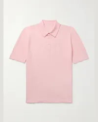 Anderson & Sheppard Polo in cotone Rosa