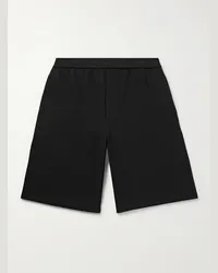 The Row Shorts a gamba larga in jersey di cotone Eston Nero