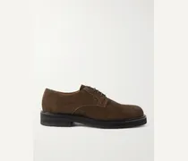 Scarpe derby in Regenerated Suede by evolo® Jacques