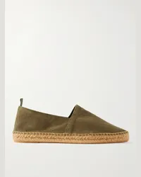 Castañer Espadrillas in camoscio Pablo Verde