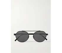 Occhiali da sole in metallo stile aviator DiorBlackSuit R6U