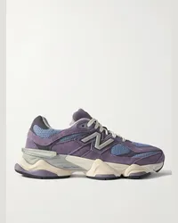 New Balance Sneakers in camoscio e mesh 9060 Viola