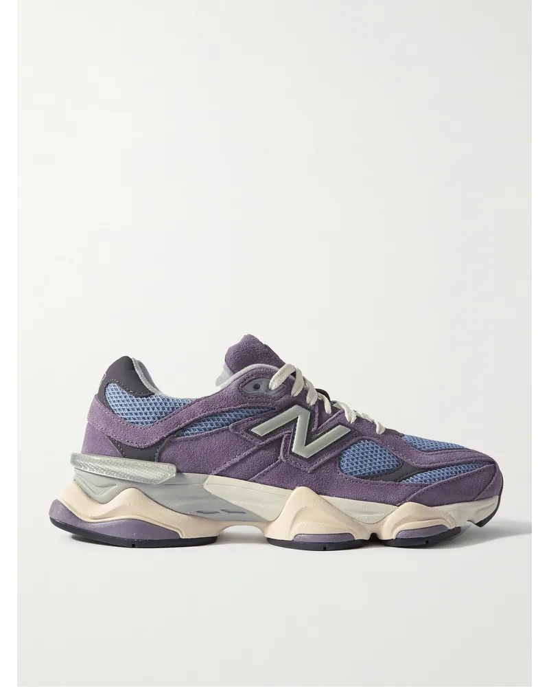 New Balance Sneakers in camoscio e mesh 9060 Viola