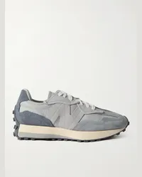 New Balance Sneakers in camoscio e pelle 327 Grigio