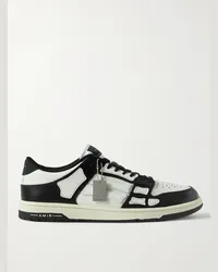 Amiri Sneakers in pelle color-block Skel-Top Nero