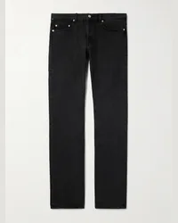 A.P.C. Jeans slim-fit a gamba dritta New Standard Nero