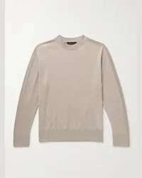 Loro Piana Pullover in lana vergine Wish® Renai Neutri