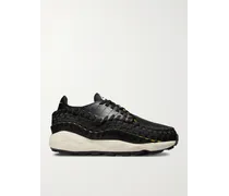 Sneakers in pelle effetto coccodrillo e maglia stretch Air Footscape