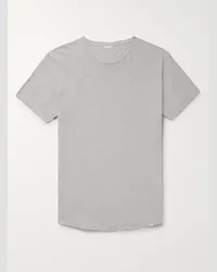 Orlebar Brown T-shirt slim-fit in jersey di cotone OB-T Grigio