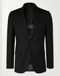 Paul Smith Giacca slim-fit in twill di lana Soho Nero