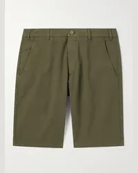 Loro Piana Bermuda slim-fit in misto cotone Verde