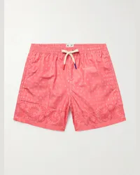 Altea Shorts da mare medi slim-fit stampati Arancione