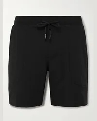 LULULEMON Shorts a gamba dritta in shell riciclato stretch con coulisse License to Train 7 Nero