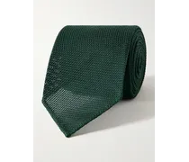 Cravatta in grenadine di seta, 8 cm
