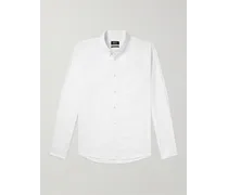 Camicia in cotone con collo button-down Edouard