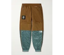 Undercover Pantaloni sportivi a gamba affusolata imbottiti in ripstop trapuntato con finiture in mesh