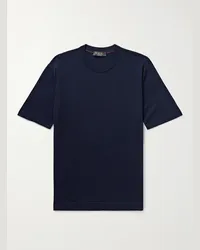 Loro Piana T-shirt in cotone Blu